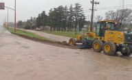 Vialidad realizó trabajos de mantenimiento y reparación en Bahía y la zona