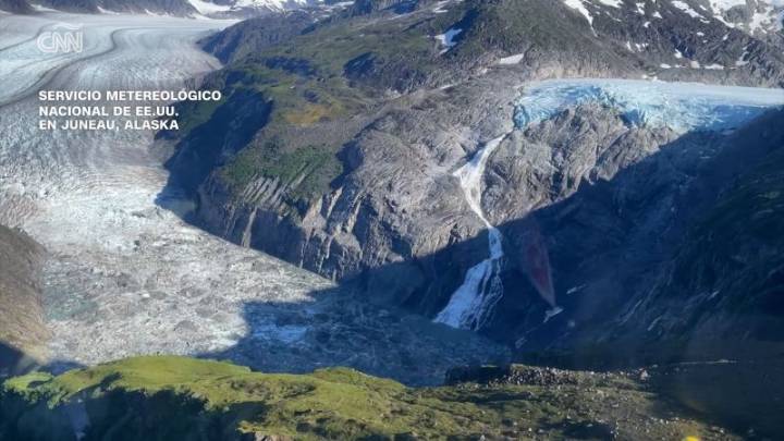 El violento deshielo de este glaciar podría causar graves inundaciones en Alaska
