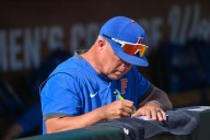 Florida suspends baseball coach 3 games for tirade at NCAA regional