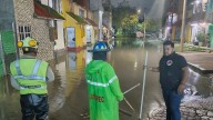Tormenta en Ecatepec provoca encharcamientos, inundaciones y caída de árboles