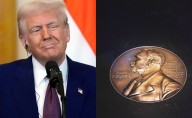 La Casa Blanca publica imagen de Trump junto al Premio Nobel; asegura que es "el presidente de la paz"