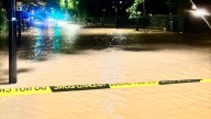 Homes evacuated in North London after burst water main floods streets