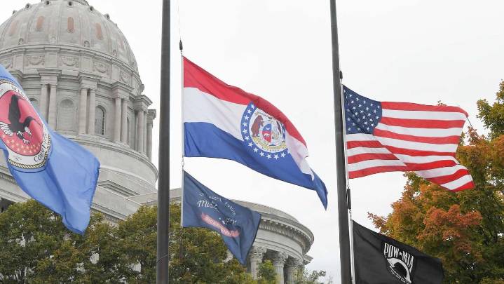 Why are flags at half-staff? Missouri flags lowered for MN shooting