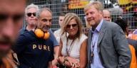 La Reina Máxima y su look total white: el estilo que marcó el pulso del glamour en el Gran Premio de Fórmula 1