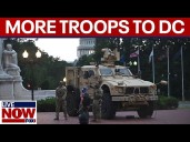 More National Guard troops expected to arrive in DC