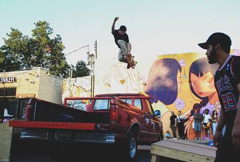 OKC’s SKATE! The Plaza features ramps, artists and DJs