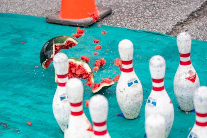 Photos: Watermelon Bowling at the thirtieth annual Atkins Watermelon Days festival