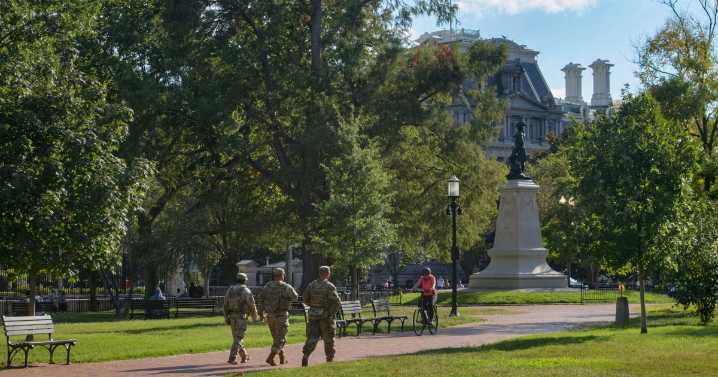 Man arrested over flag burning near White House after Trump's executive order