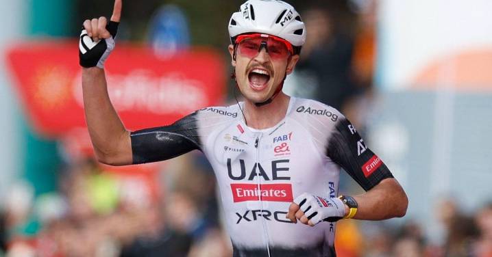 El australiano Jay Vine se da un homenaje en Andorra