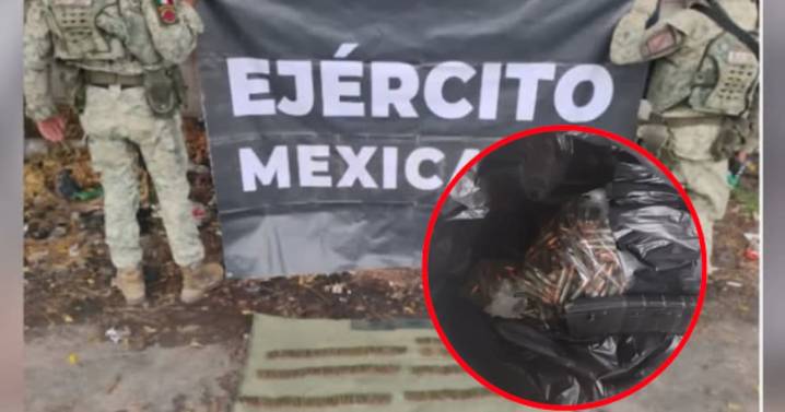 Operativo sorpresa en Culiacán: Ejército y autoridades aseguran más de 460 cartuchos en zona habitacional