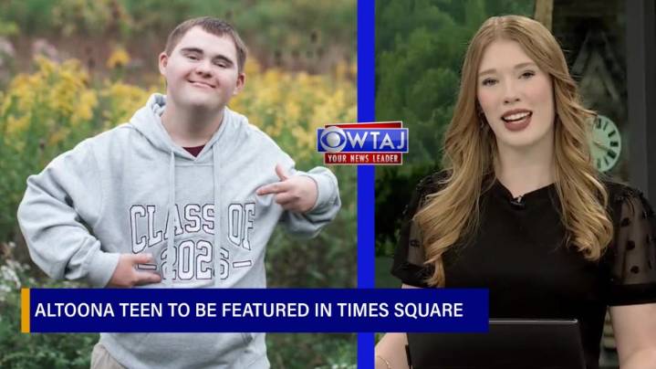 Altoona student selected for National Down Syndrome Society video in Times Square