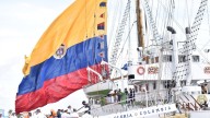 Llega buque Gloria al Gran Malecón de Barranquilla: le contamos los detalles