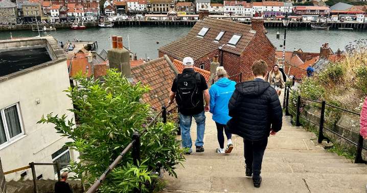 'I climbed Whitby's 199 Steps after a large glass of wine