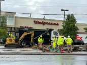 Water main breaks near busy Asher, University intersection in southwest Little Rock