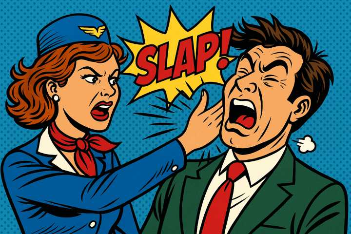 Delta Flight Attendant Accused of Slapping Passenger