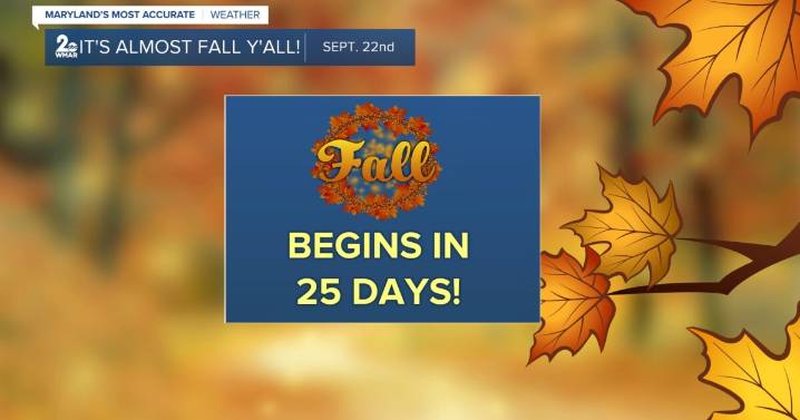 Meteorological Fall is around the corner!