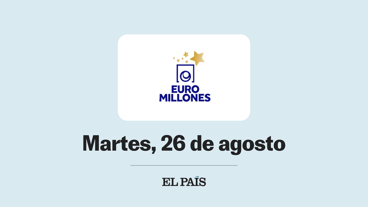 Euromillones: comprobar sorteo del martes 26 de agosto