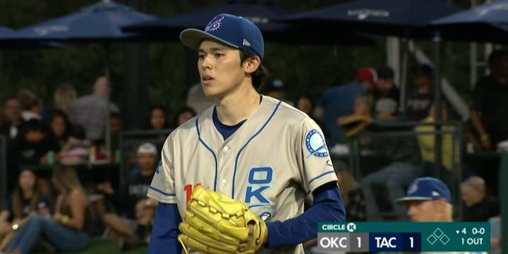 Roki Sasaki makes second rehab start