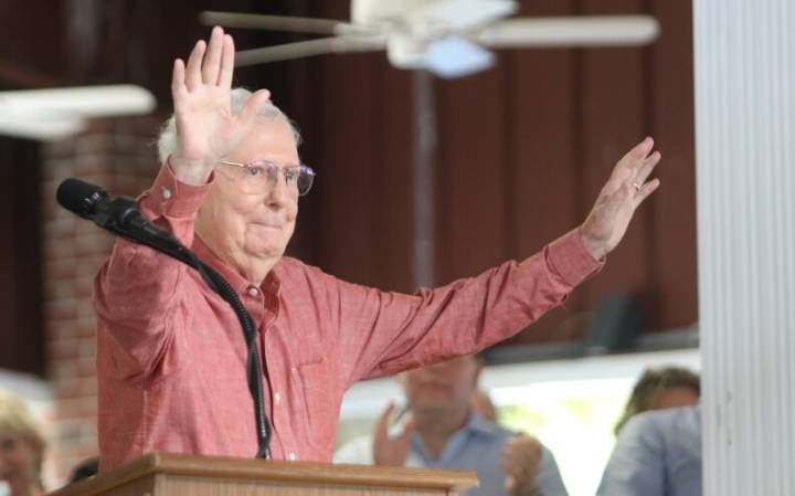 McConnell’s legacy under attack as Kentucky GOP primary candidates vie for Trump endorsement