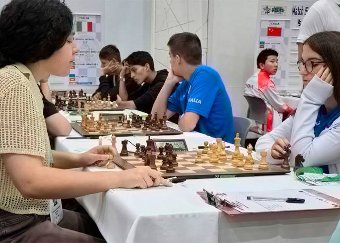 Fide 1 y La India, líderes de la Olimpiada Mundial de Ajedrez Sub