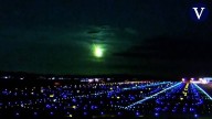 VIDEO: Así es como una bola de fuego ilumina el cielo de Japón