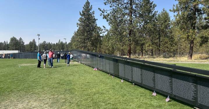 Vietnam Veterans Memorial replica brings healing to Spokane