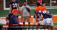 #12 Illinois preparing for week 1 game against Western Illinois