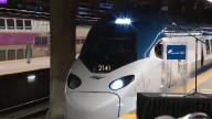 Amtrak's newest high-speed train makes inaugural ride into Boston