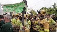 Los trabajadores de incendios forestales convocan una marcha pacífica el 6 de septiembre en León