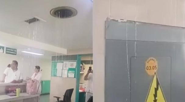 Filtración de agua en HGZ #6 fue atendida al instante: IMSS Chihuahua