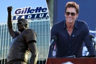 Tom Brady takes shot at Jets fans as Patriots unveil his statue