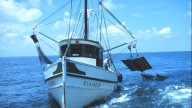 Shrimper arrested by Wildlife and Fisheries agents for drug and gun charges after boat inspection