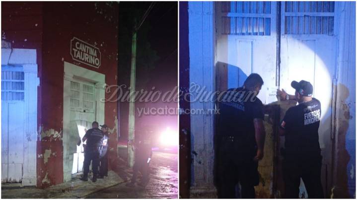 Clausuran bar en Motul por operar fuera de horario y carecer de permisos