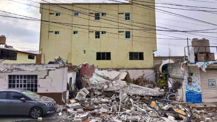 Explosión en El Tezontle dejó cuatro personas lesionadas y 15 desalojadas
