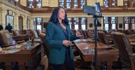 Democratic Texas state lawmaker stays overnight on Capitol floor during standoff