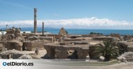 Las únicas termas romanas que son un balcón al Mediterráneo en África