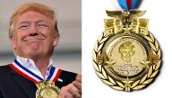 Trump Awards Self The Presidential Medal Of Not Committing Crimes
