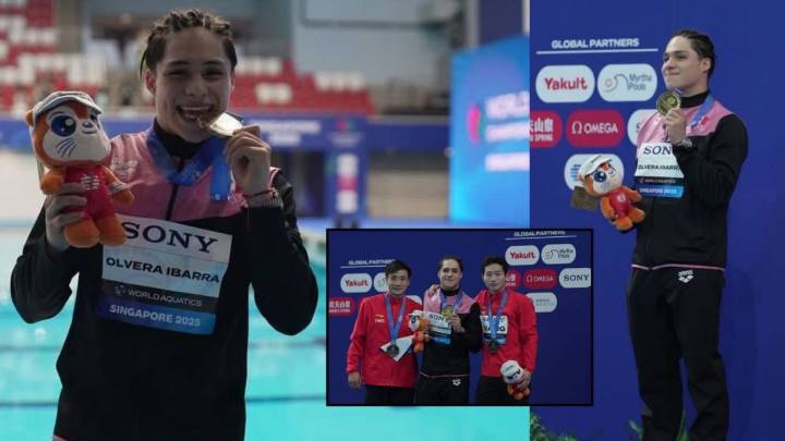 Osmar Olvera gana oro en Singapur: el clavadista mexicano con más preseas en Campeonatos Mundiales