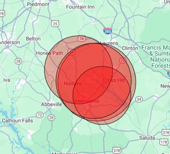 Four earthquakes recorded overnight in Upstate