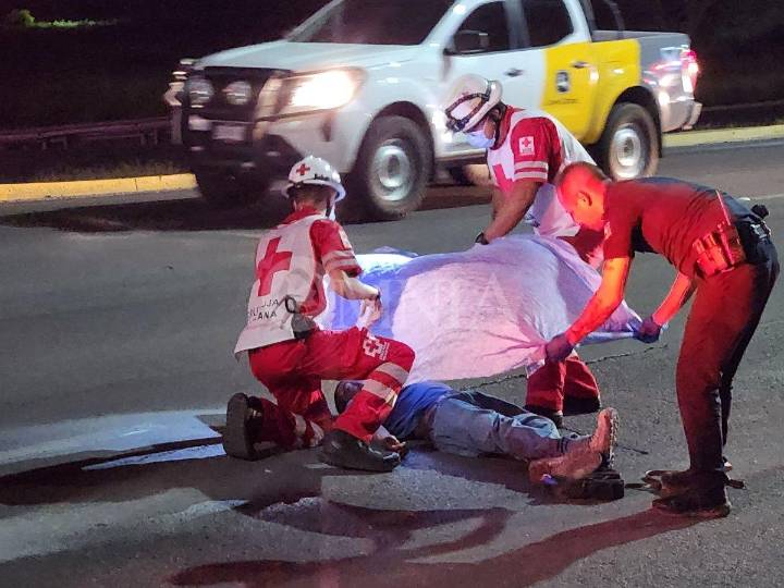 Fatal atropello en el Periférico de la Juventud; piden puentes peatonales en la zona