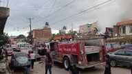 Incendio arrasa con vivienda en la colonia Héroes de la Revolución