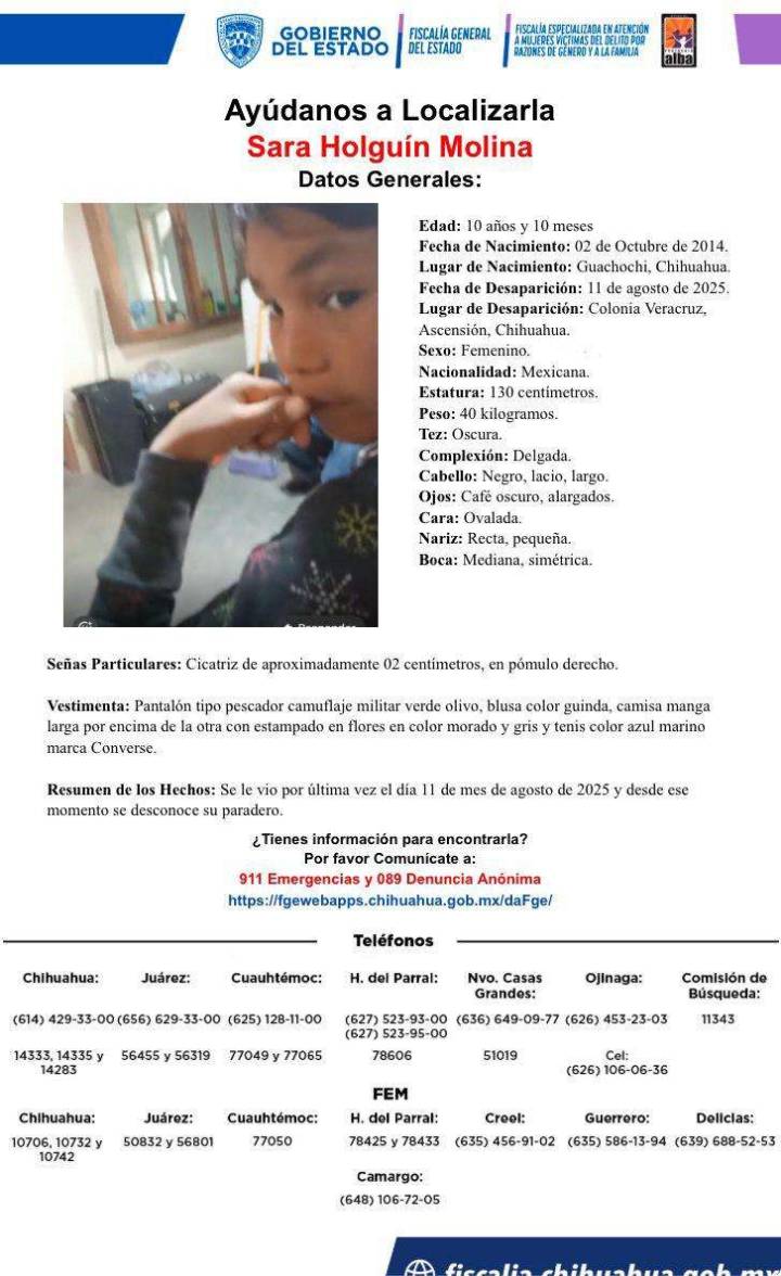 Despliegan operativo de búsqueda para localizar a hermanitos de la etnia tarahumara