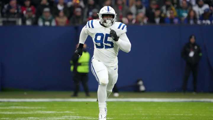 Colts' Adebawore continues to improve in the run game