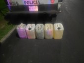 Sector Policial, C2 y Central de Abasto detienen a 3 huachicoleros en operativo nocturno