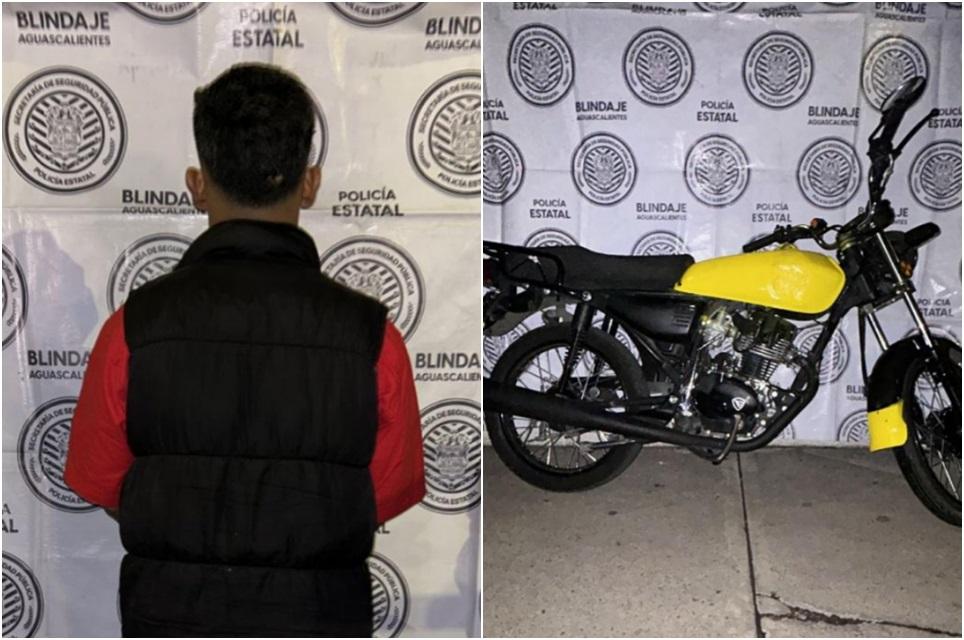 Aseguran Italika con reporte de robo y arrestan a su conductor en operativo