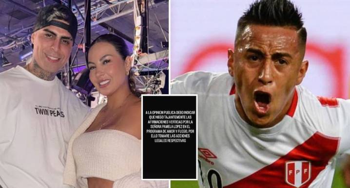 Christian Cueva responde y anuncia medidas legales tras acusación de Pamela López