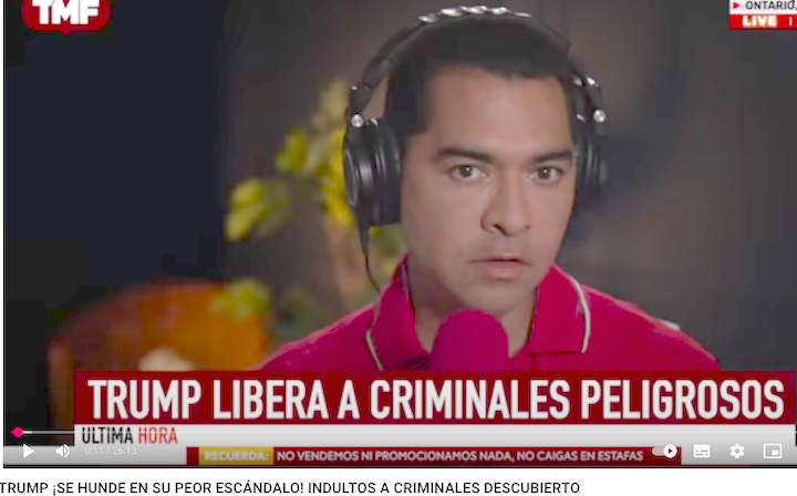 (VIDEO) Trump se hunde en su peor escándalo: Indultos a criminales