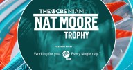 Nominate a high school football player for the 2025 CBS Miami Nat Moore Trophy