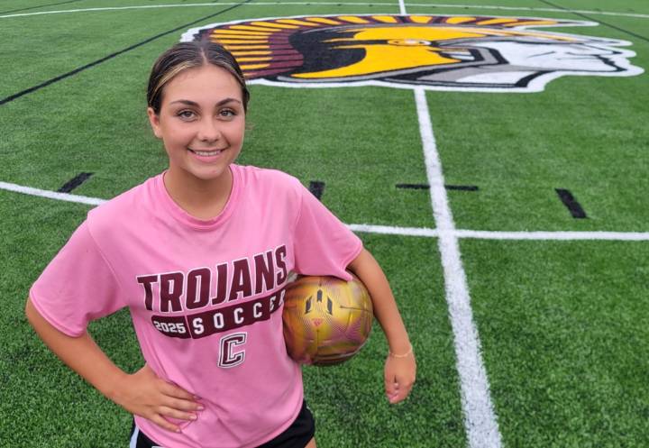Soccer: Chesterton's Adey Avey overcomes fractured vertebra