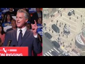 Newsom accuses Trump of misusing federal agents during redistricting announcement in LA